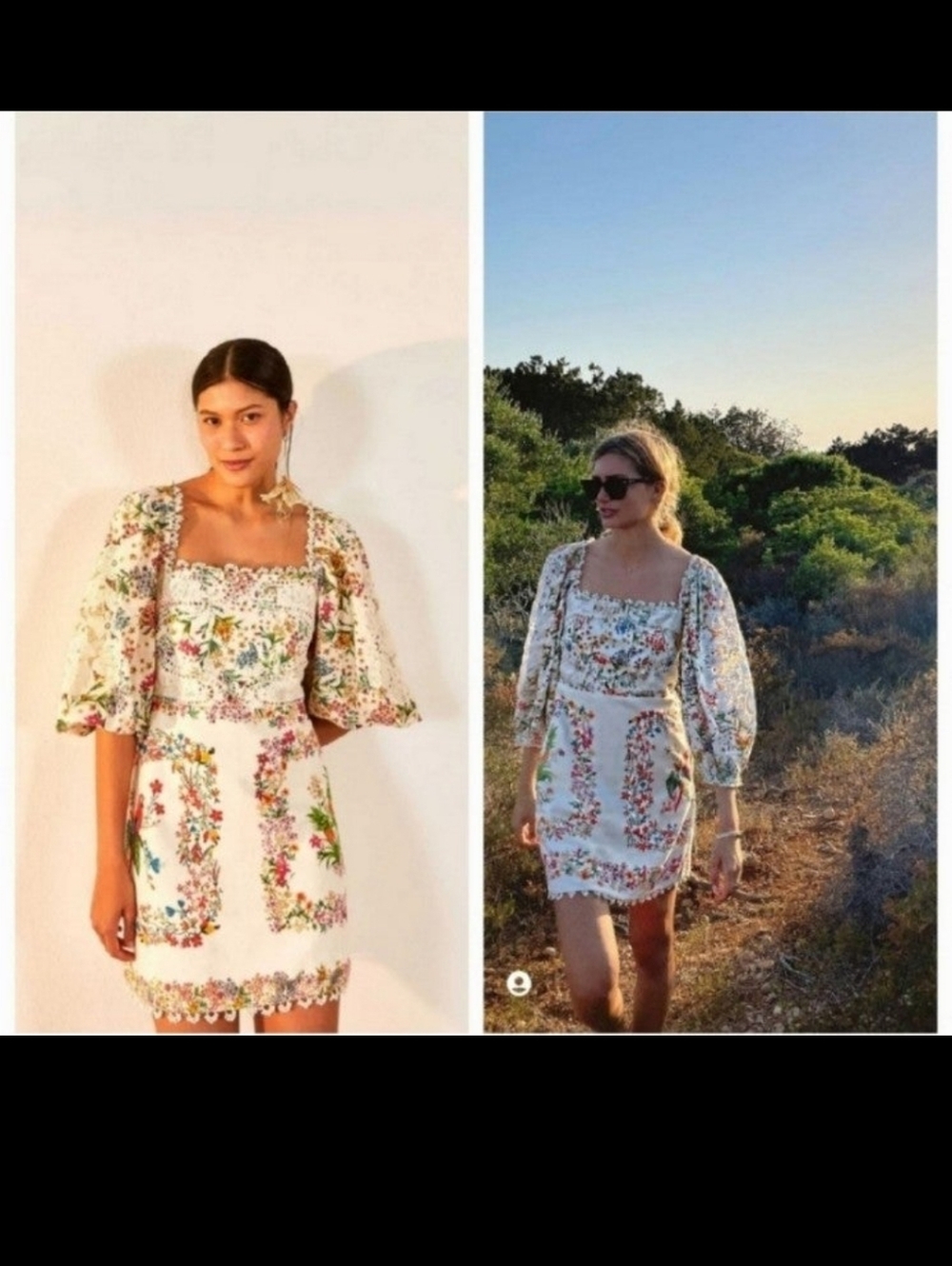 Farm Rio Delicate Forest Minidress